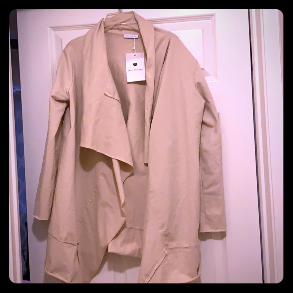 Makadamia tan jacket